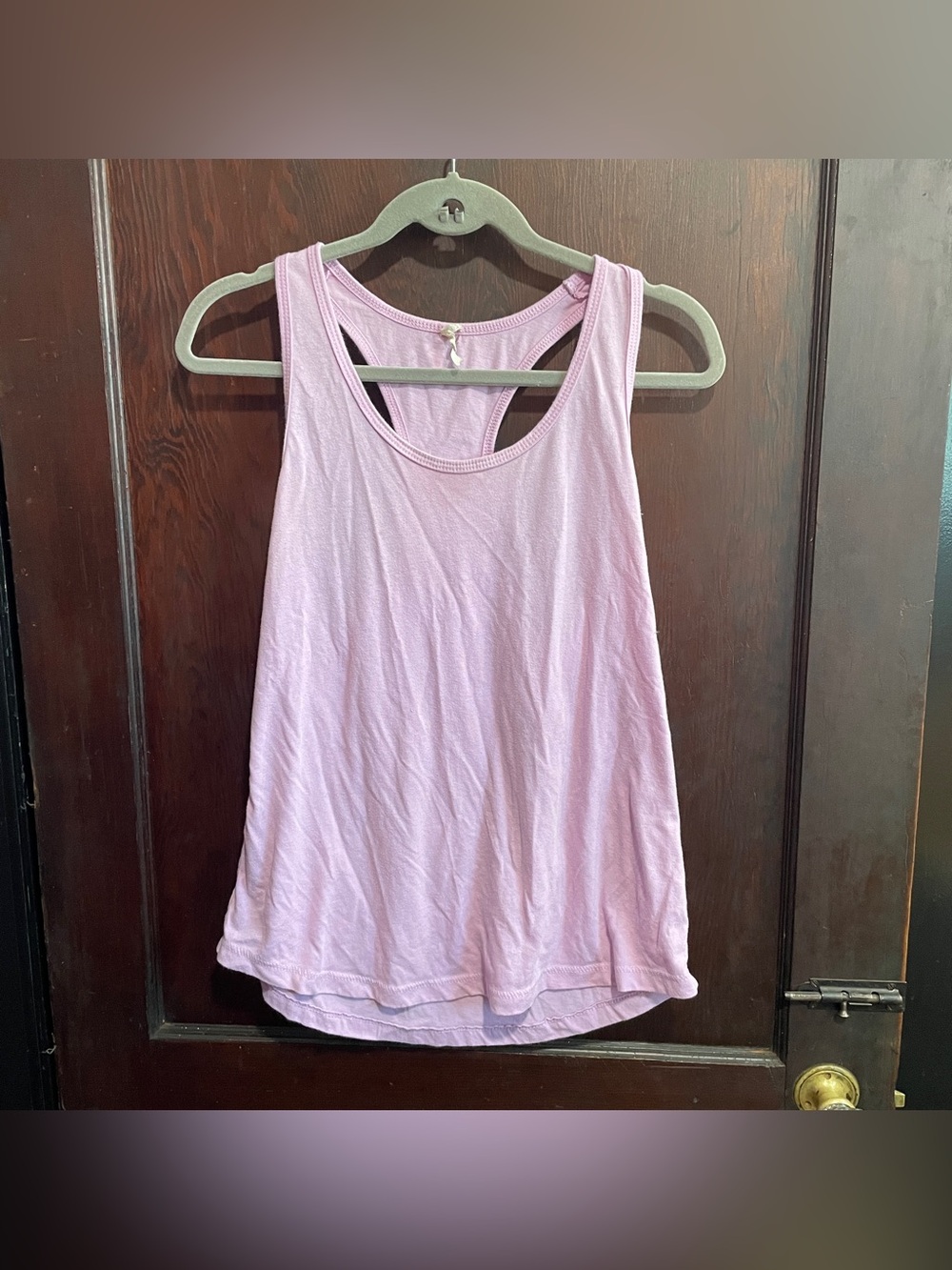 Next Level XL Women's light purple tank top